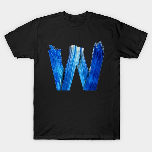 W T-Shirt by TeeTrendz